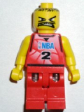 LEGO nba028 NBA player, Number 2