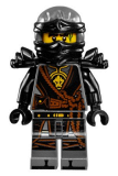 LEGO njo280 Cole - Hands of Time, Black Armor (70623)