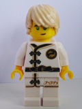 LEGO njo429 Lloyd - White Wu-Cru Training Gi, Tousled Hair