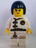 LEGO njo430 Nya - White Wu-Cru Training Gi, Black Bob Cut Hair
