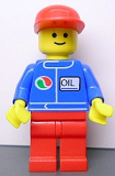 LEGO oct050 Octan - Blue Oil, Red Legs, Red Cap