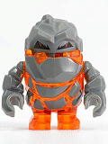 LEGO pm002 Rock Monster - Firox (Trans-Orange)