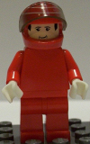 LEGO rac022 F1 Ferrari - M. Schumacher with Helmet - without Torso Stickers