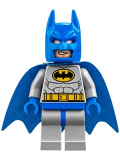 LEGO sh111 Batman - Light Bluish Gray Suit with Yellow Belt and Crest, Blue Mask and Cape