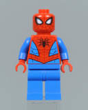 LEGO sh546 Spider-Man - Dark Red Web Pattern, Blue Legs
