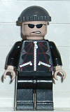 LEGO spd019 Jewel Thief 2, Black Jacket Torso, Black Legs