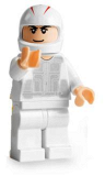 LEGO sr008 Speed Racer, White Racing Coveralls