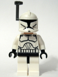 LEGO sw200 Clone Trooper Clone Wars with Dark Bluish Gray Helmet Antenna