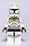 LEGO sw298 Clone Trooper Clone Wars with Sand Green Markings
