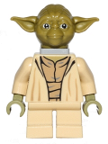 LEGO sw471 Yoda (Olive Green, Neck Bracket - 75017)