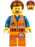 LEGO tlm113 Emmet - Smile / Scream, Worn Uniform