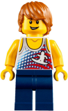 LEGO twn314 Surfer, Male (31079)