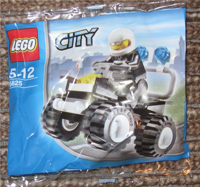 Lego City Police Quad 5625