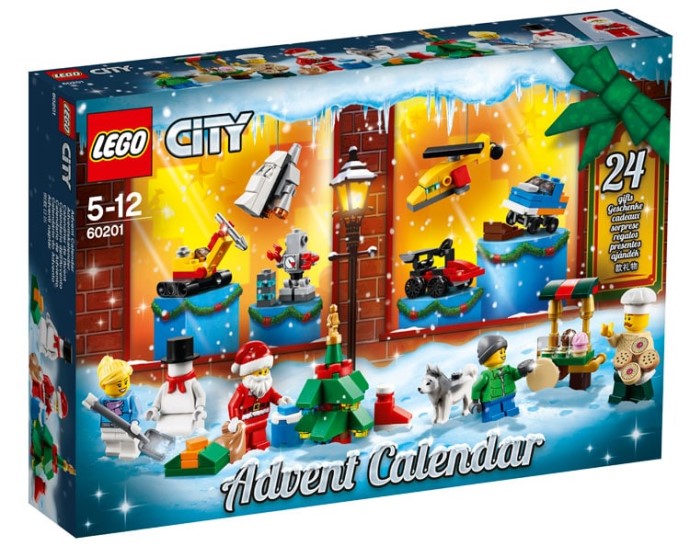 Bricker - Конструктор LEGO 60201 Новогодний календарь 2019 (City Advent  Calendar)