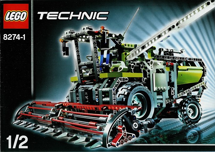 Bricker - Конструктор LEGO 8274 Уборочный комбайн (Combine Harvester)