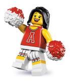 LEGO 8833-redcheerleader