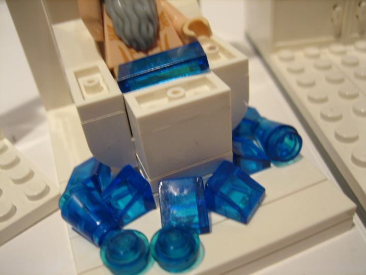 LEGO MOC - Потому что мы можем! - Архимед.: Водичка пролилась.