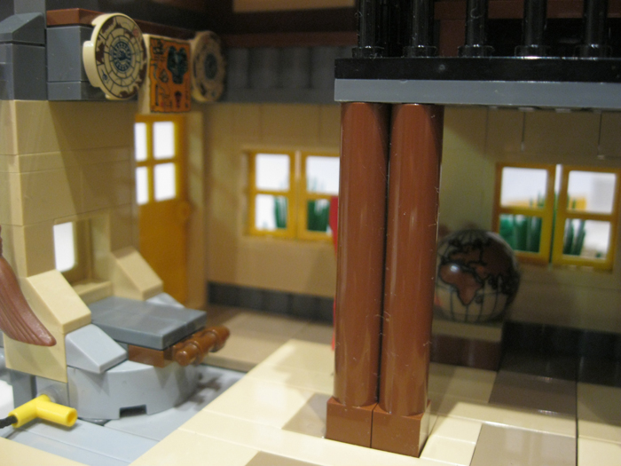 LEGO MOC - Потому что мы можем! - Швейцария 'сухих' туалетов!: сухой туалет выглядит вполне обычно и безопасно