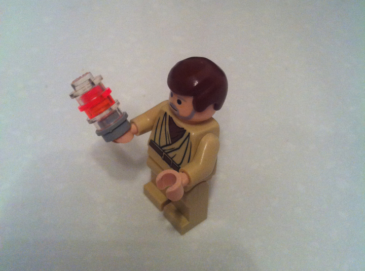 LEGO MOC - Потому что мы можем! - Лаборатория Томаса Эдисона. Изобретение лампочки накаливания: Фигурка соответствует изображениям Томаса.