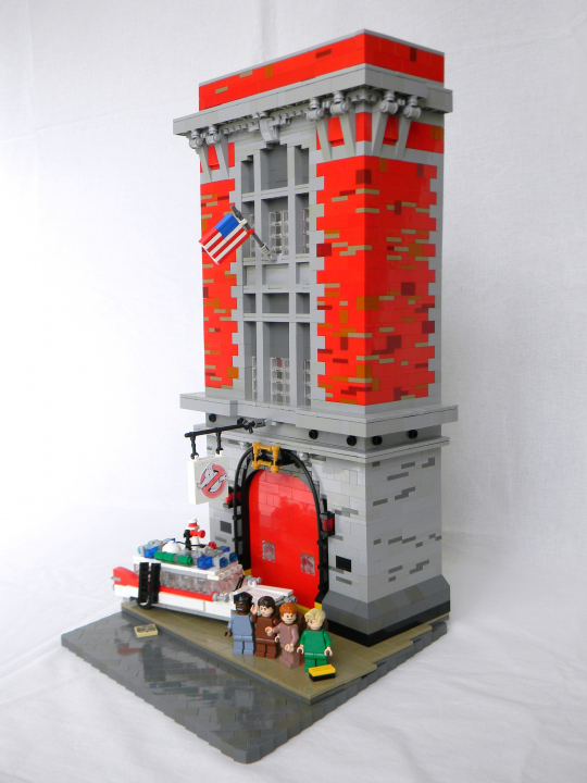 LEGO MOC - Герои и злодеи - Ghostbuster's firehouse!: If there's something strange in your neighborhood<br />
<br />
Who you gonna call?<br />
<br />
GHOSTBUSTERS!<br />
<br />
If there's something weird and it don't look good<br />
<br />
Who you gonna call?<br />
<br />
GHOSTBUSTERS!