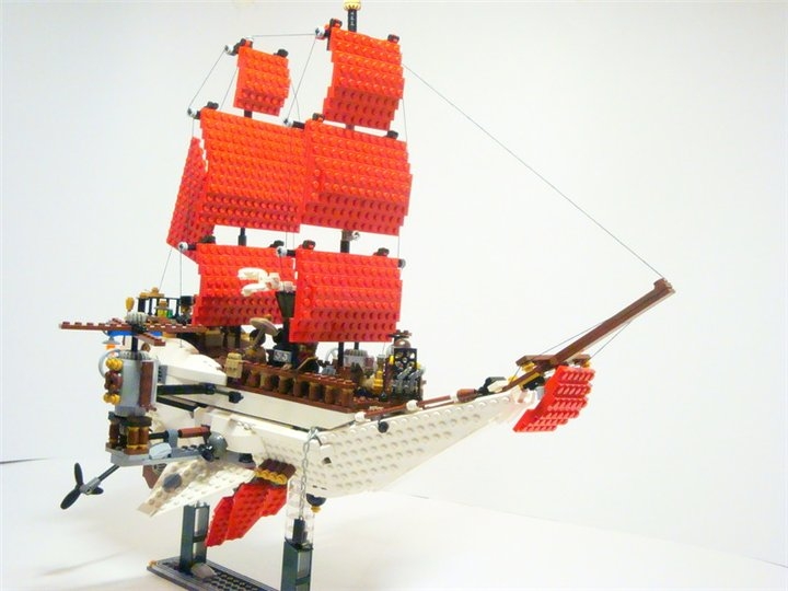 LEGO MOC - Steampunk Machine - «Алые паруса» в стиле Steampunk.: Первое фото