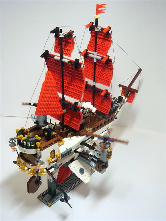 LEGO MOC - Steampunk Machine - «Алые паруса» в стиле Steampunk.