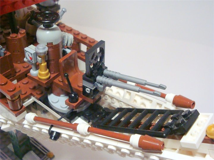 LEGO MOC - Steampunk Machine - «Алые паруса» в стиле Steampunk.: Место стрелка