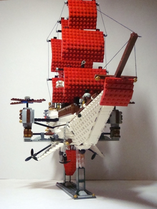 LEGO MOC - Steampunk Machine - «Алые паруса» в стиле Steampunk.: Последнее фото.