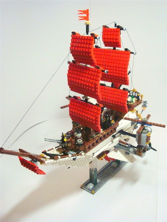 LEGO MOC - Steampunk Machine - «Алые паруса» в стиле Steampunk.