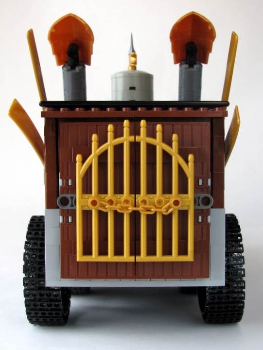 LEGO MOC - Steampunk Machine - Экскалибур: - А что скрывается внутри, я Вам пока не покажу ;)