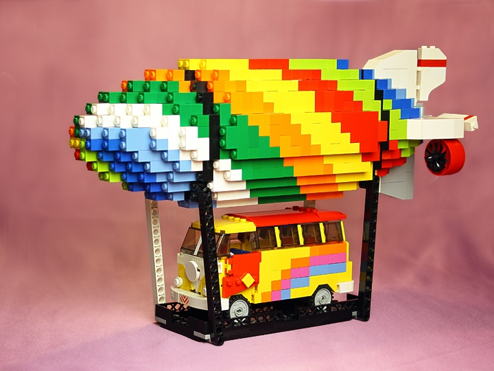 LEGO MOC - Мини-конкурс 'Битва Дирижаблей' - Make Love Not War