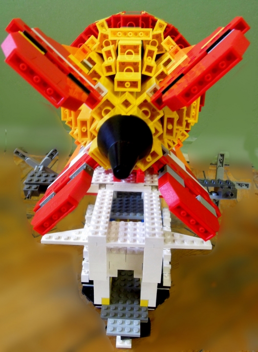 LEGO MOC - Мини-конкурс 'Битва Дирижаблей' - Дирижабль для романтического путешествия или Небесный корсар