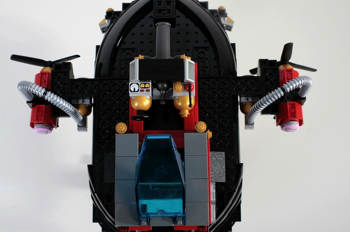 LEGO MOC - Мини-конкурс 'Битва Дирижаблей' - Игла: Дирижабль пролетает под нами! 