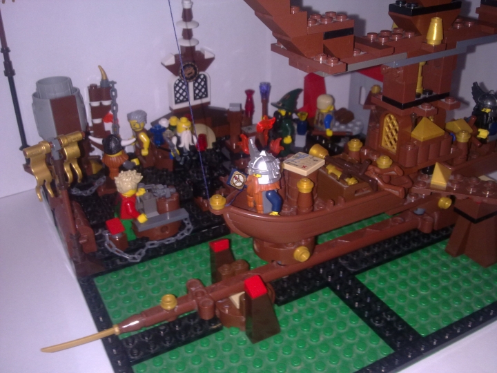 LEGO MOC - Мини-конкурс 'Битва Дирижаблей' - Дирижабль гномов