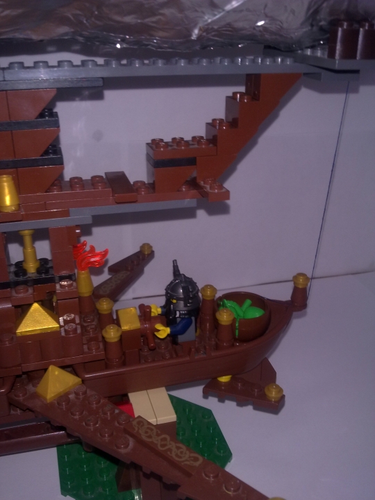 LEGO MOC - Мини-конкурс 'Битва Дирижаблей' - Дирижабль гномов: Задняя часть гондолы
