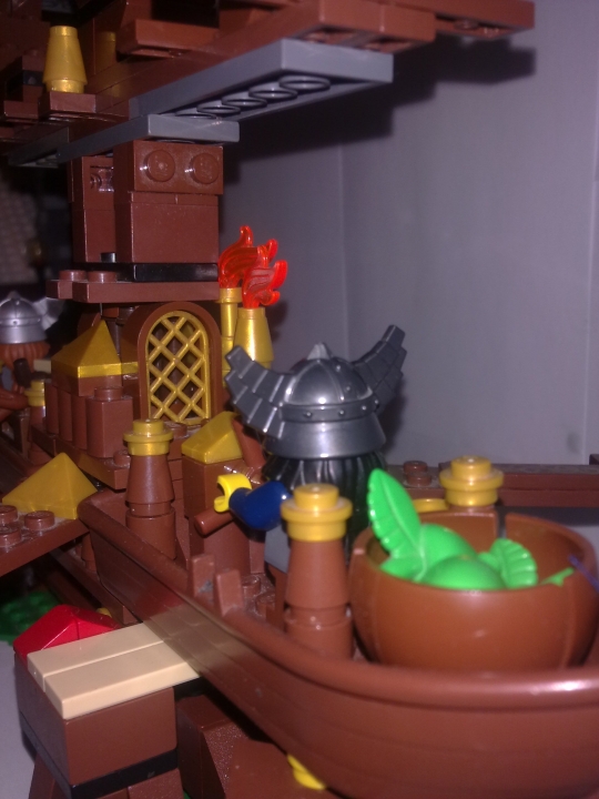 LEGO MOC - Мини-конкурс 'Битва Дирижаблей' - Дирижабль гномов