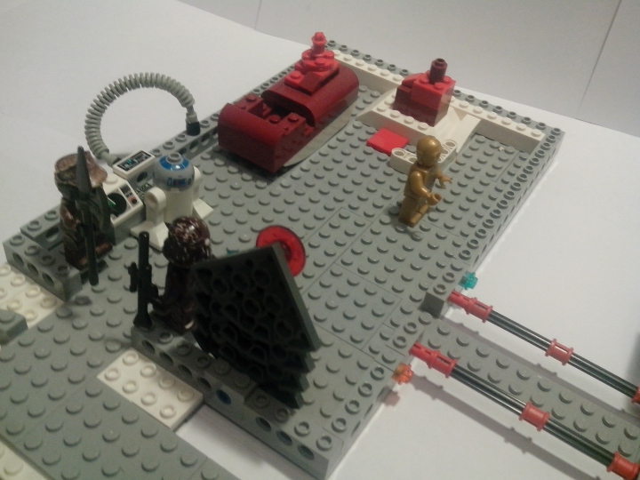 LEGO MOC - Новогодний Кубик 2014 - Новый Год, не только есть на нашей планете...: Убираем 'живые' минифиги