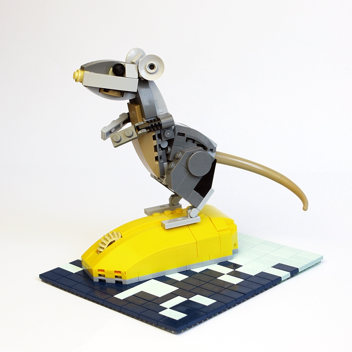 LEGO MOC - 16x16: Animals - Мышки
