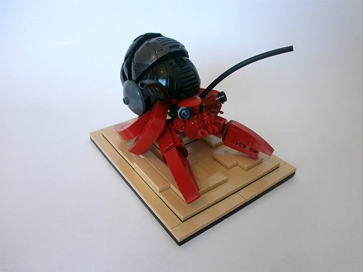 LEGO MOC - 16x16: Animals - Рак-отшельник.