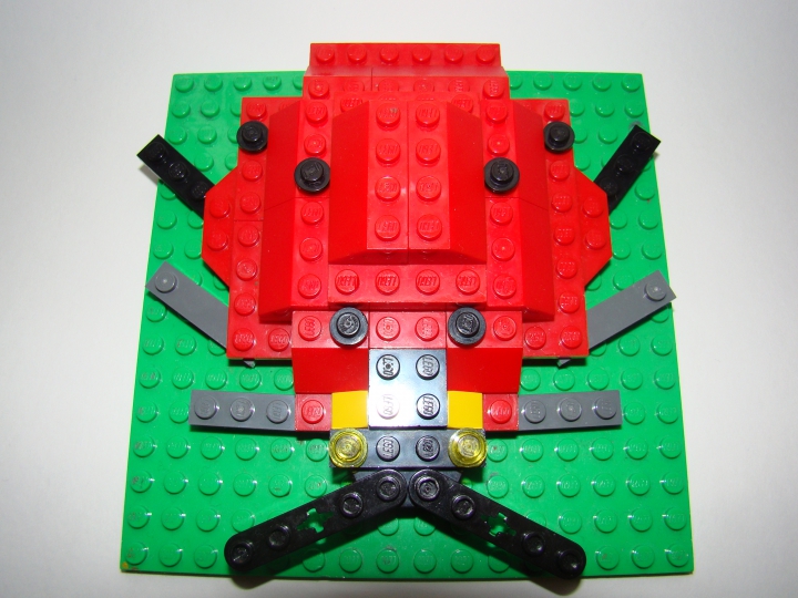 LEGO MOC - 16x16: Animals - Божья коровка