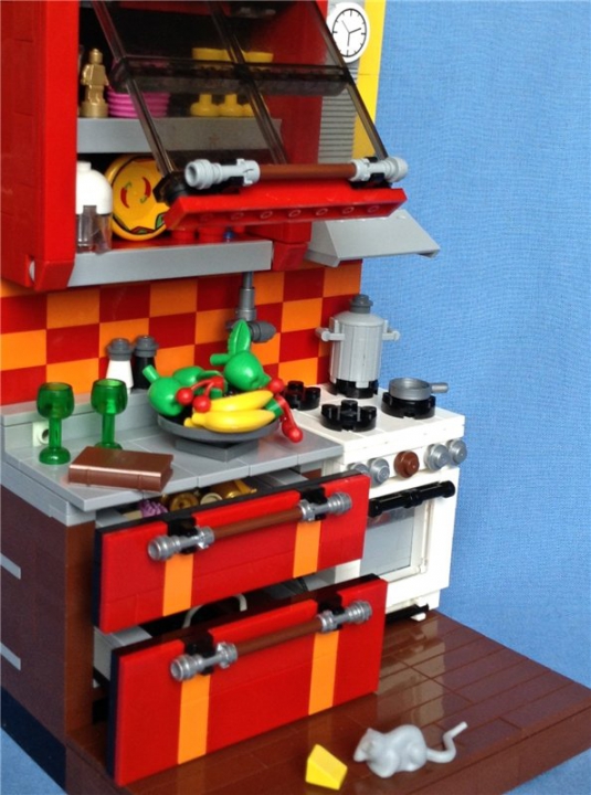 LEGO MOC - 16x16: Technics - Газовая плита 60-х годов: Спасибо за просмотр!