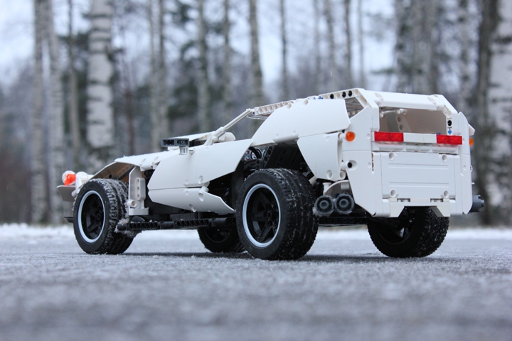 LEGO MOC - Technic-конкурс 'Легковой автомобиль' - Снежинка