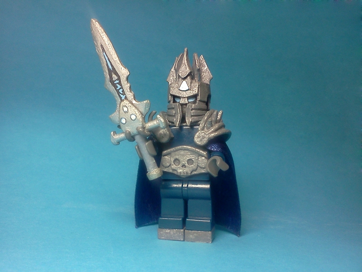 LEGO MOC - Конкурс LEGO-кастомизаторов 'Blizzard Character' - Король-лич (Артас Менетил): 'Во славу плети!'