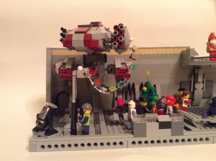 LEGO MOC - Новогодний Кубик 3015 - Завтра была война...: Мех поближе