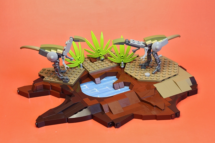 LEGO MOC - Мир Юрского периода - Закат: <br><br>