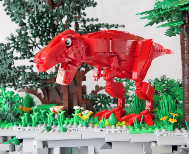 LEGO MOC - Мир Юрского периода - Три стихии: Он ужасен!