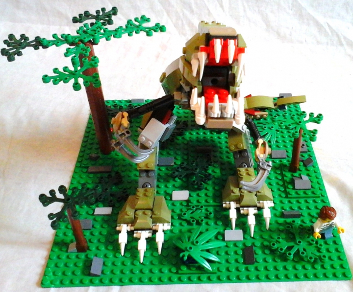 Bricker - Самоделка LEGO Тирекс