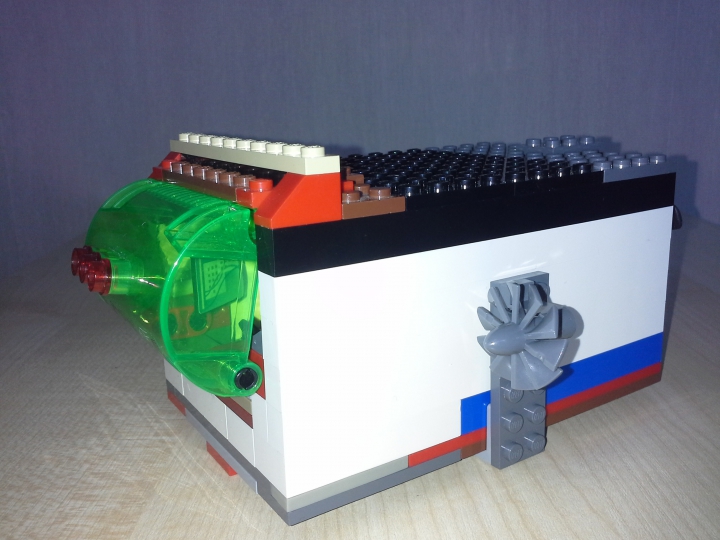 LEGO MOC - Погружение - Суперсовременный автономный подводный модуль F-901