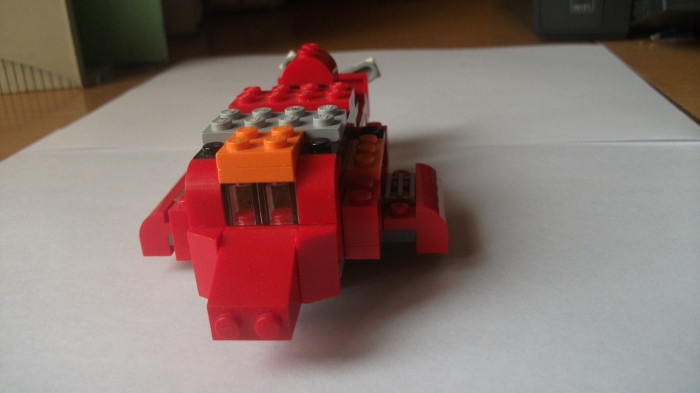 LEGO MOC - Погружение - Моя подводная лодка: Вид спереди