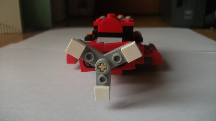 LEGO MOC - Погружение - Моя подводная лодка: Винт на задней части лодки
